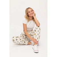 SWEATPANTS | COLOURFUL DOG HEADS-Bottoms-SM WARDROBE-Coriander