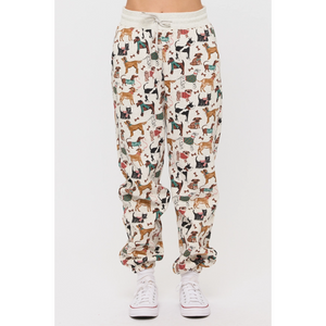 SWEATPANTS | HOLIDAY DOGS-Uncategorised-SM WARDROBE-Coriander