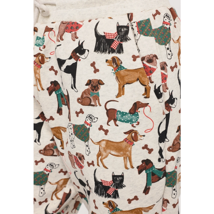 SWEATPANTS | HOLIDAY DOGS-Uncategorised-SM WARDROBE-SMALL-Coriander