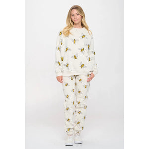 SWEATSHIRT | BUMBLEBEE-Tops-SM WARDROBE-Coriander