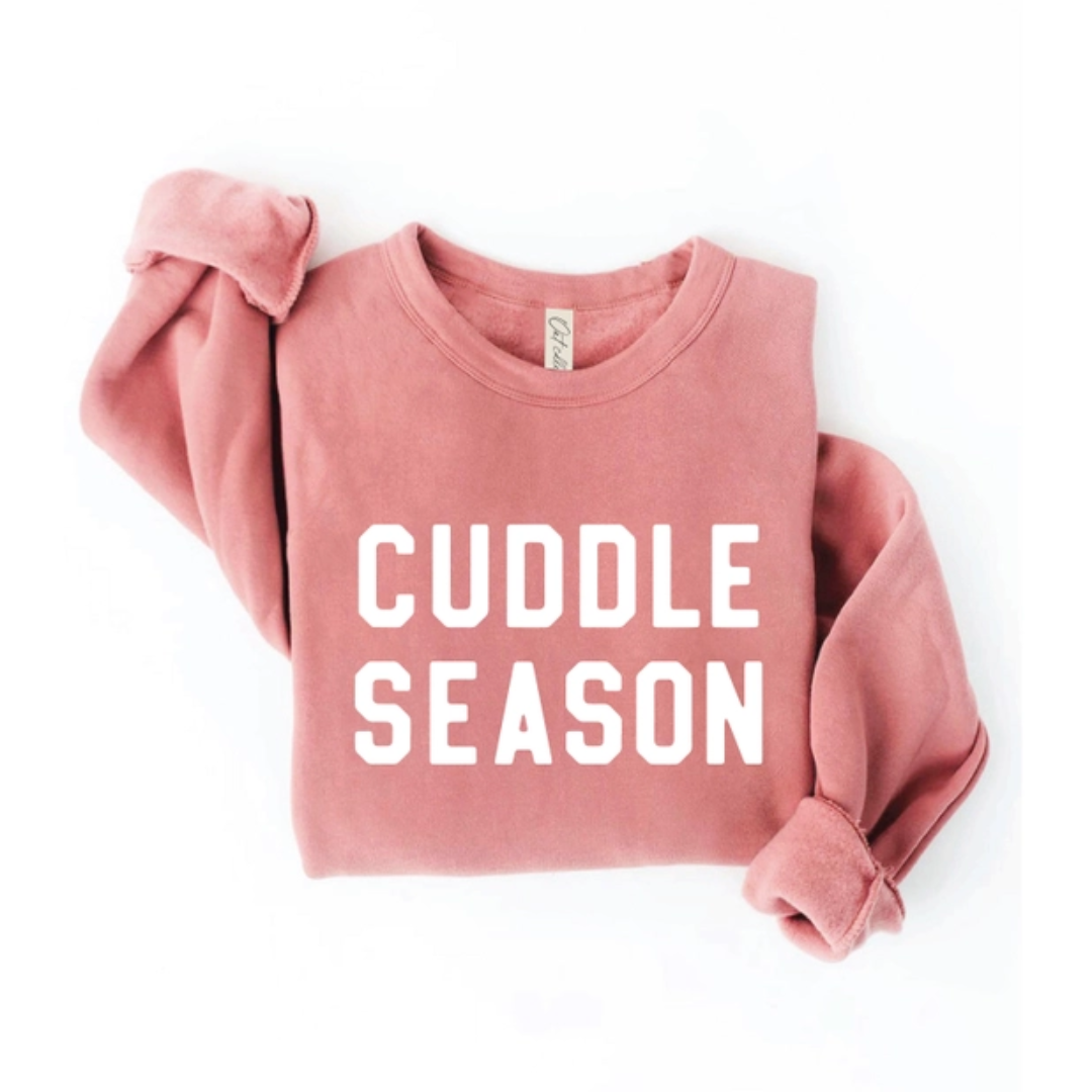 SWEATSHIRT | CUDDLE SEASON-Tops-OAT COLLECTIVE-Coriander