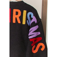 SWEATSHIRT | HO! HO! HO!-Uncategorised-MELLO-SMALL-Black-Coriander