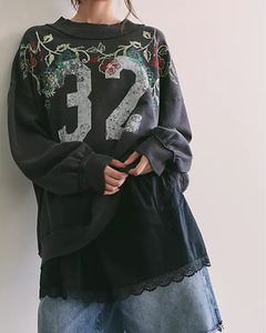 SWEATSHIRT | PALM SPRING TURTLE GRAPHIC-Top-FREE PEOPLE-Coriander