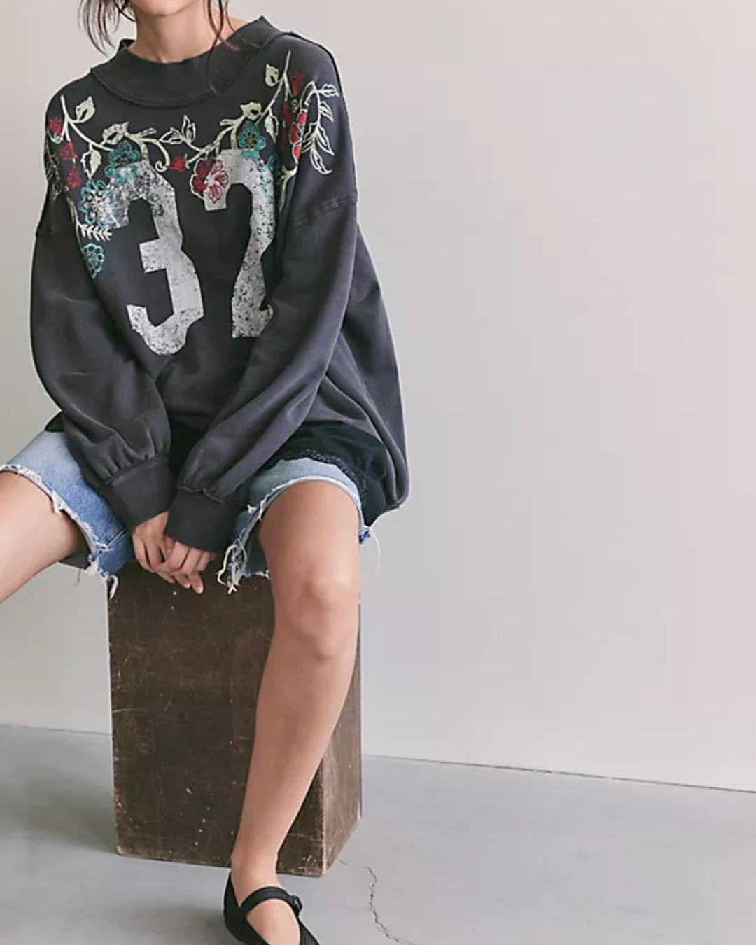 SWEATSHIRT | PALM SPRING TURTLE GRAPHIC-Top-FREE PEOPLE-Coriander