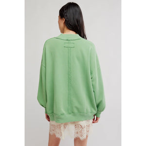 SWEATSHIRT | PALM SPRING TURTLE GRAPHIC-Top-FREE PEOPLE-Coriander