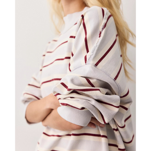 SWEATSHIRT | PALM SPRINGS: STRIPED-Tops-FREE PEOPLE-Coriander