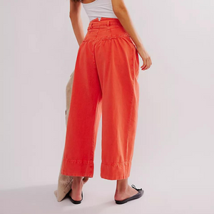 SWEET TALK CHINO PANT-Bottoms-FREE PEOPLE-Coriander