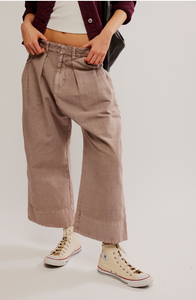 SWEET TALK CHINO PANT-Bottoms-FREE PEOPLE-Coriander