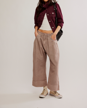 SWEET TALK CHINO PANT-Bottoms-FREE PEOPLE-Coriander