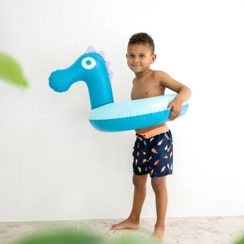SWIM RING FLOATIE | SEAHORSE-Uncategorised-QUUT-Coriander