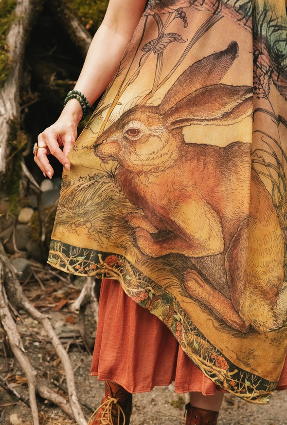 SCARF | WOODLAND WISDOM BOHO PRINT