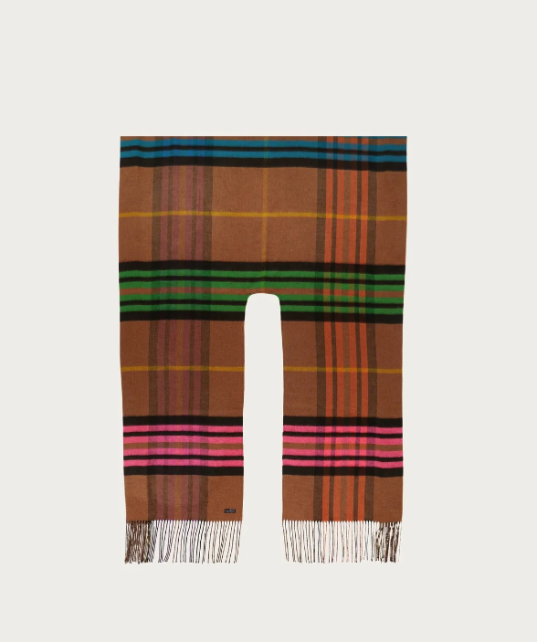 PLAID PONCHO | REVERSIBLE