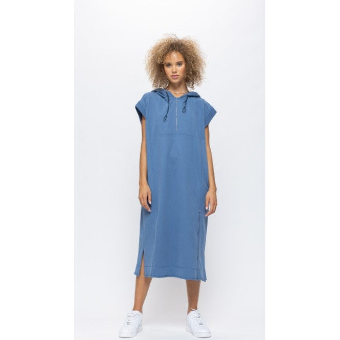 SOFT TERRY DRESS-Dress-THE GREII-SMALL-Blue-Coriander
