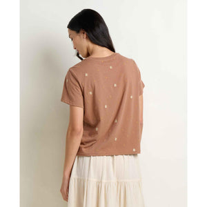 T-SHIRT | RE-FORM EMBROIDERED CREW-Tops-TOAD&CO-Coriander