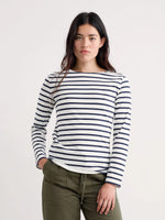 T-SHIRT | SAILOR: MARITIME CHALK-Tops-SEASALT-6-CHALK-Coriander