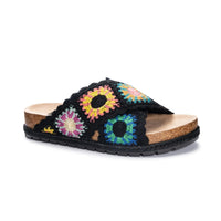 TACOMA CROCHET SLIDE-Footwear-DIRTY LAUNDRY-6-Black-Coriander