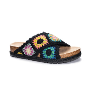 TACOMA CROCHET SLIDE-Footwear-DIRTY LAUNDRY-6-Black-Coriander