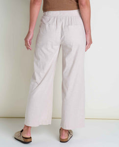 TAJ HEMP WIDE LEG PANT-Bottom-TOAD&CO-Coriander