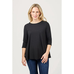 TAKE IT EASY TOP-Tops-SHANNON PASSERO-SMALL-Black-Coriander