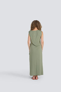 TANK DRESS | ROUND NECK-Dress-JESSICA LAURA-Coriander