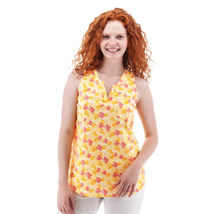 TANK TOP | DEVONNE PRINT-Top-AVENTURA-Coriander