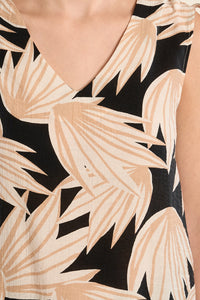 TANK TOP | FLORAL SHOULDER TIE-Top-MOLLY BRACKEN-Coriander