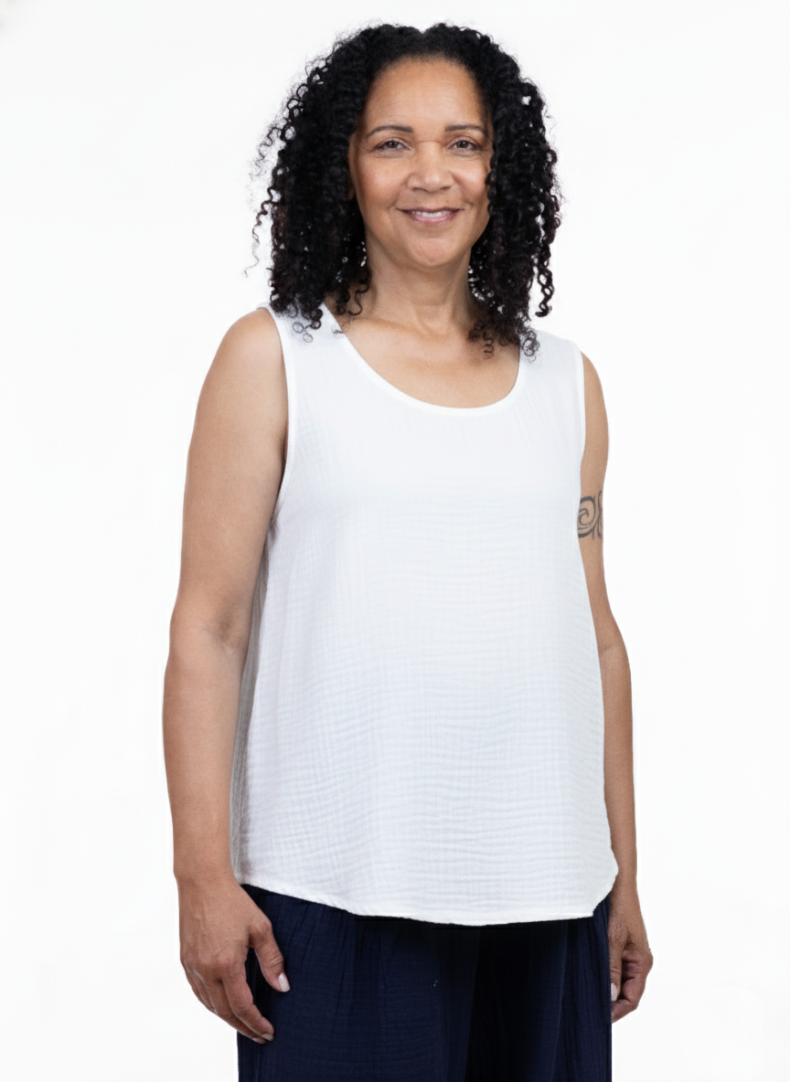 TANK TOP | KATY-Top-SHANNON PASSERO STORE-Coriander