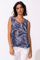 TANK TOP | RESORT-Tops-ESCAPE-XSMALL-NAVY-Coriander