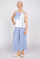 TANK TOP | SUNSET COASTAL PRINT-Top-OLIVIA-Coriander