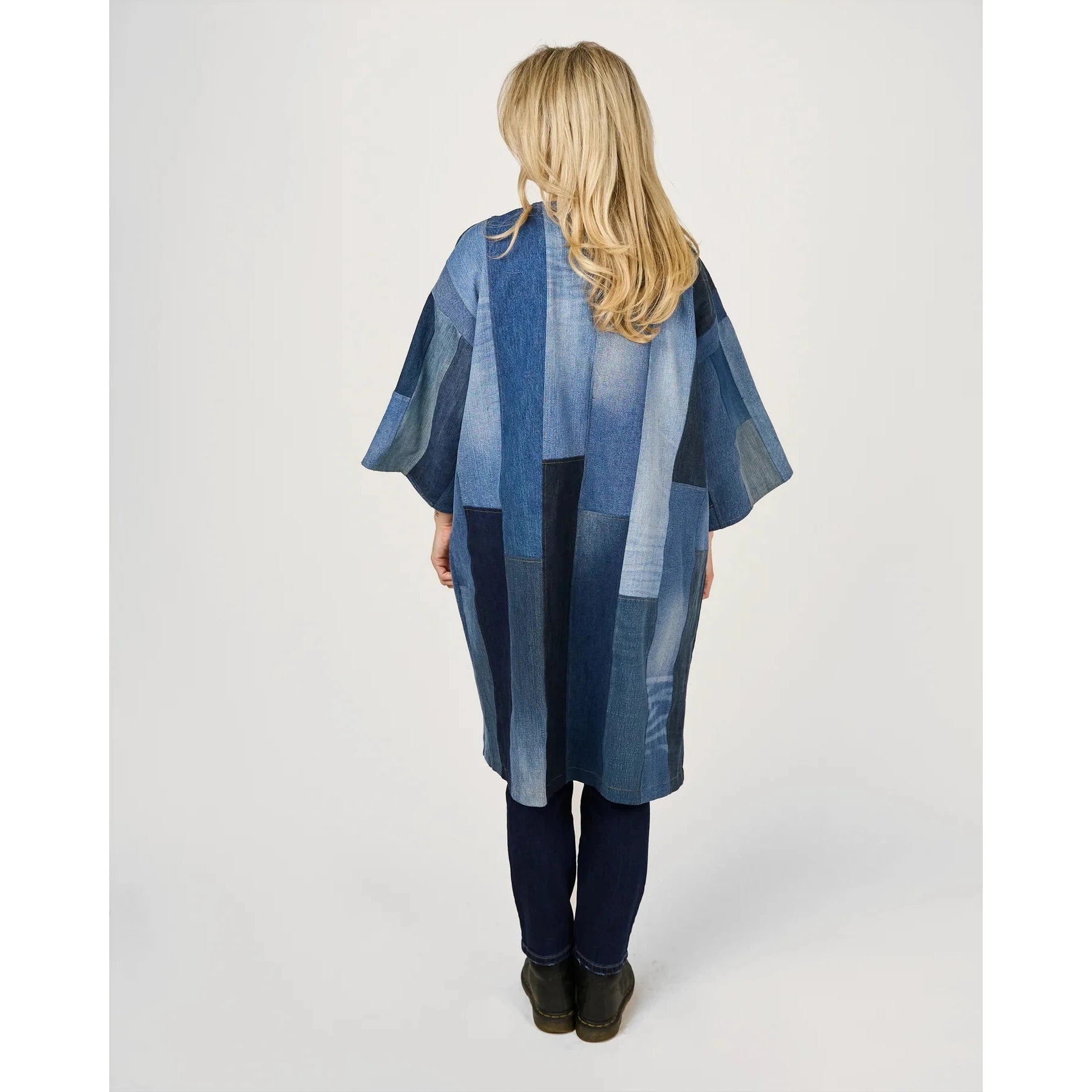 TAPIZ CARDIGAN DENIM O/S-Jackets & Sweaters-SHANNON PASSERO-Coriander