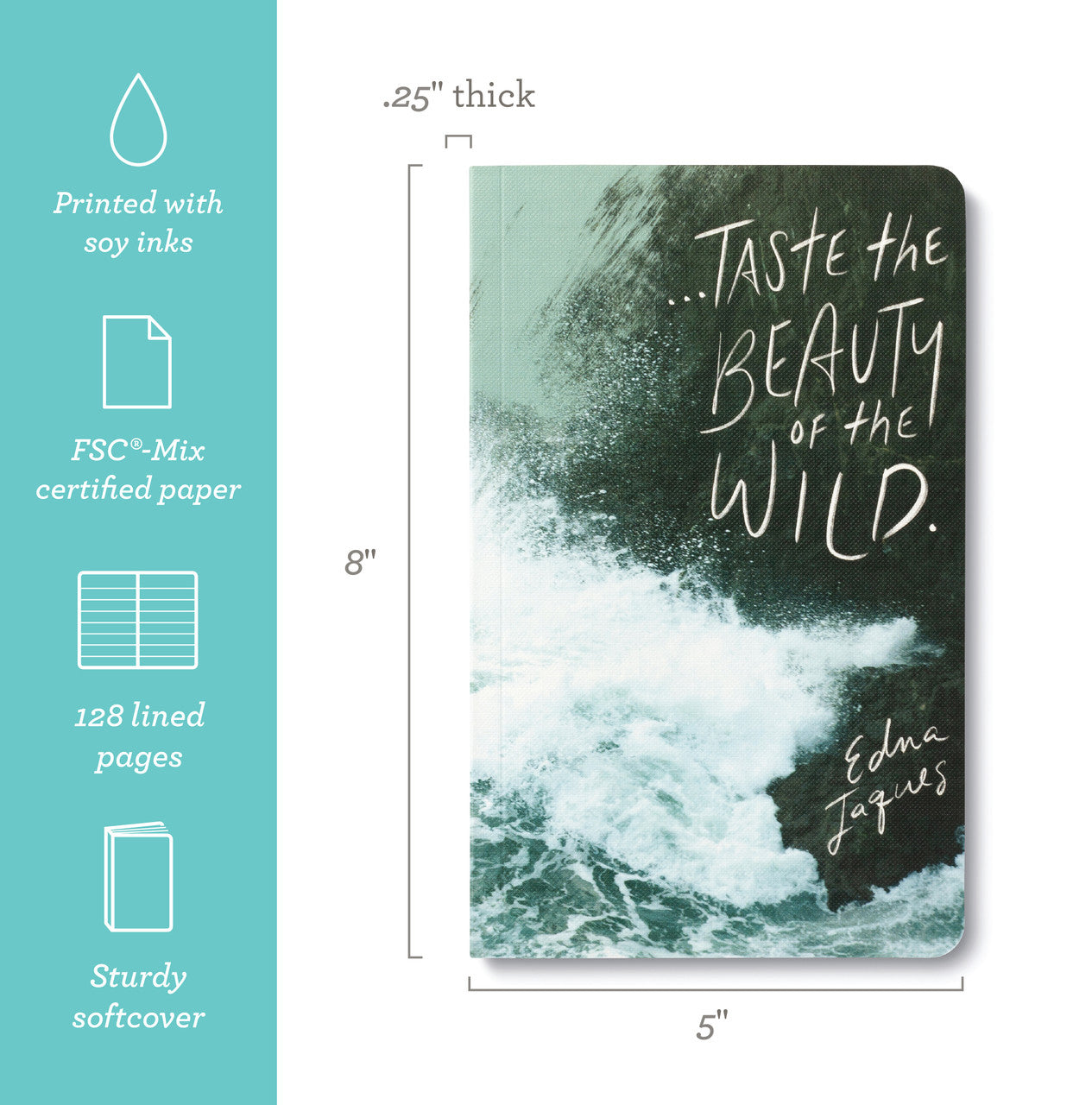 TASTE THE BEAUTY OF THE WILD - JOURNAL-Book-COMPENDIUM-Coriander