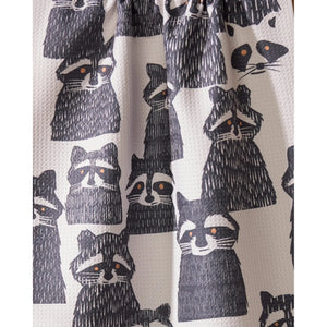 TEA TOWEL | BANDIT BUNCH-Home-GEOMETRY-Coriander
