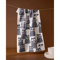 TEA TOWEL | BANDIT BUNCH-Home-GEOMETRY-Coriander