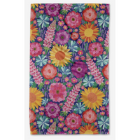 TEA TOWEL | SPRING BLOOMS-Home-GEOMETRY-Coriander