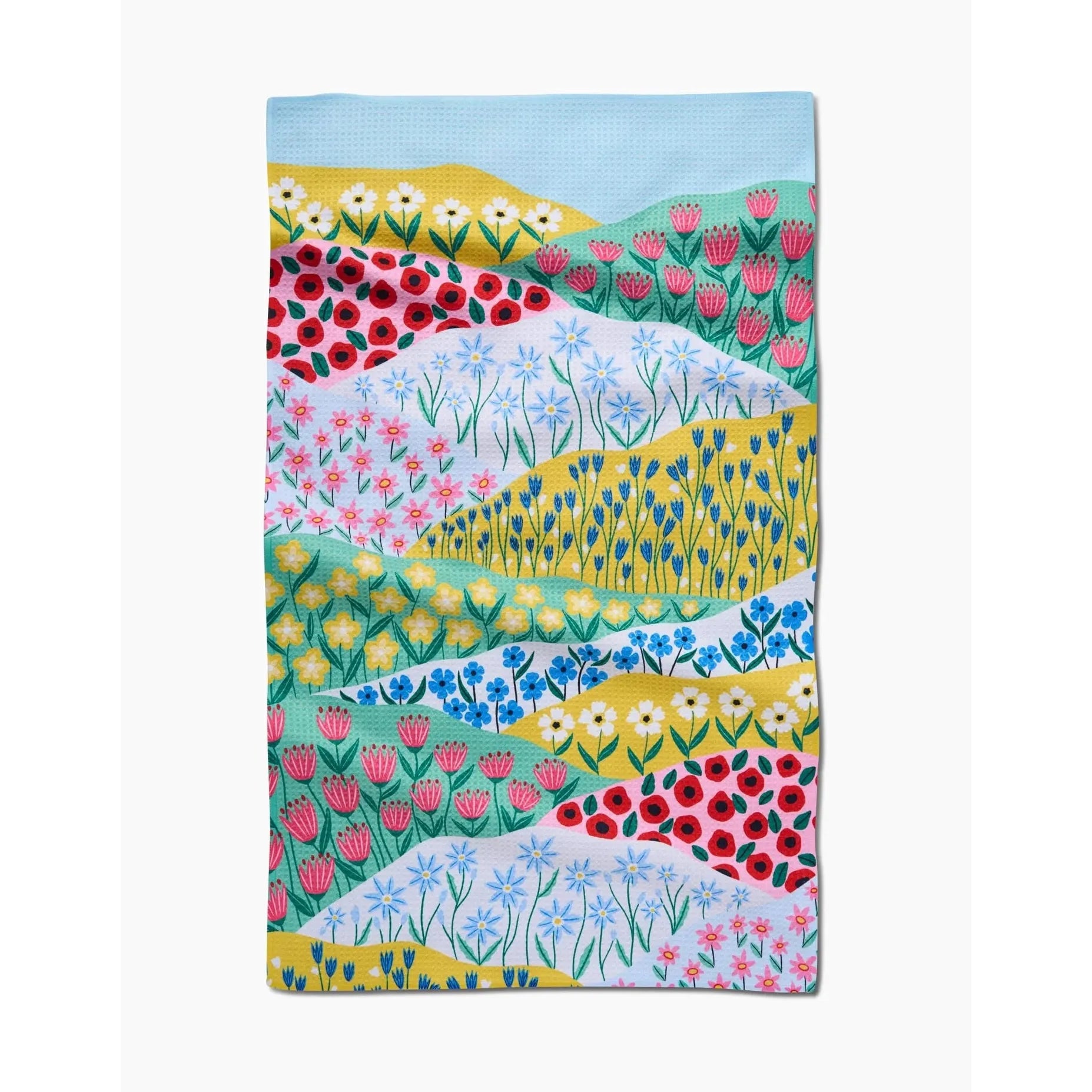 TEA TOWEL | SPRING FIELDS-Home-GEOMETRY-Coriander