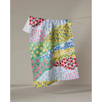 TEA TOWEL | SPRING FIELDS-Home-GEOMETRY-Coriander