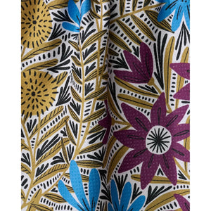 TEA TOWEL | TEAGAN DARK MAROON-Home-GEOMETRY-Coriander