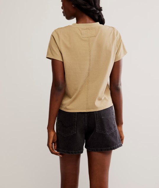 TEE | EVERYDAY-T-shirt-FREE PEOPLE-Coriander