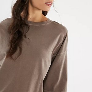 TEE | NINA-Tops-FREE PEOPLE-XSMALL-COCOA-Coriander