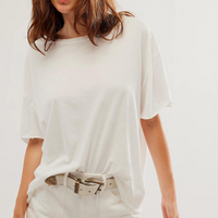 TEE | NINA-Tops-FREE PEOPLE-XSMALL-IVORY-Coriander