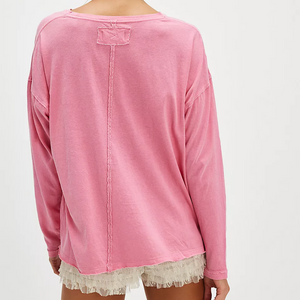 TEE | NINA L/S-Top-FREE PEOPLE-Coriander