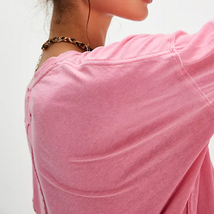 TEE | NINA L/S-Top-FREE PEOPLE-Coriander