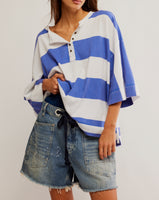 TEE | WONDERFUL-Top-FREE PEOPLE-XSMALL-BLUE COMBO-Coriander