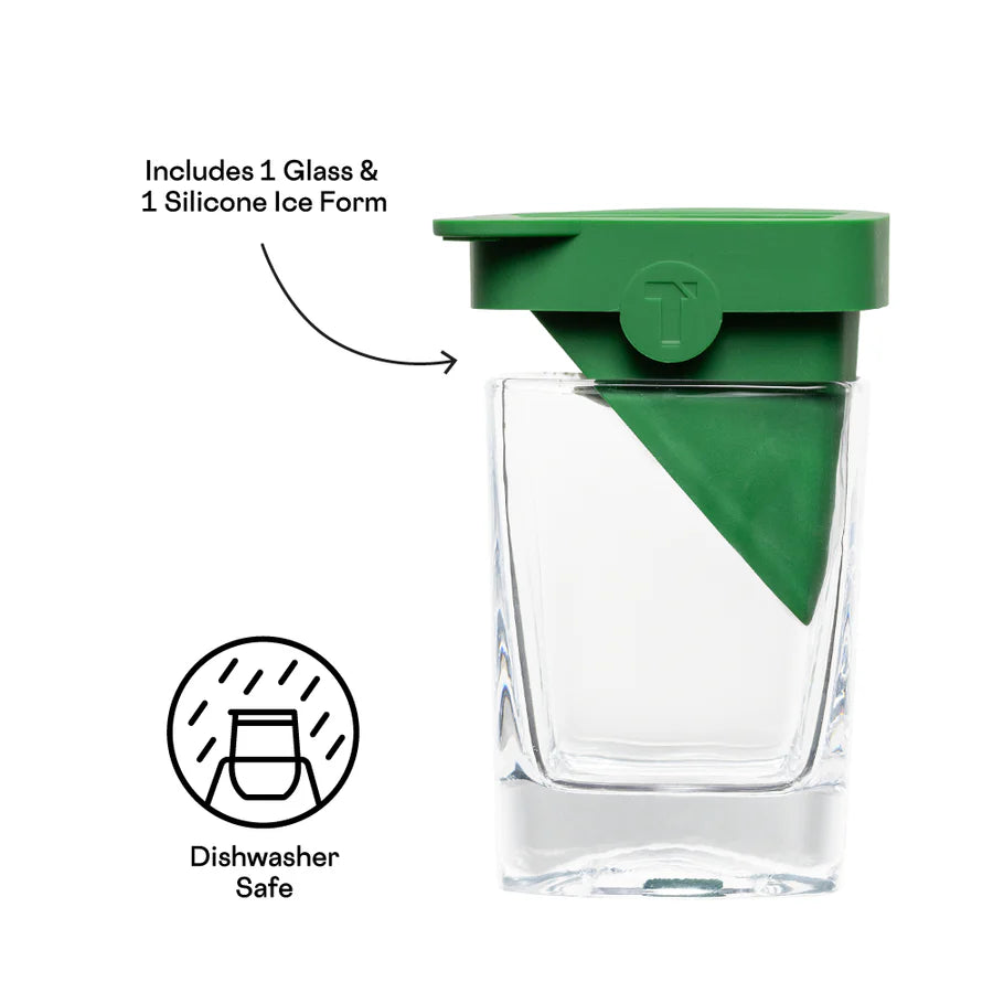 TEQUILA GLASS | TRIANGLE-Home-CORKCICLE-Coriander