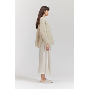 TEXTURED RIB PULLOVER-Jackets & Sweaters-THERE-ELSEWHERE-Coriander