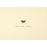 THANK YOU NOTES | GOLD BUTTERFLY-Books & Stationery-PETER PAUPER PRESS-Coriander