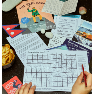 THE EXPLORER - CHILDREN'S ESCAPE ROOM-Fun and Games-PUZZLE POST UK-Coriander