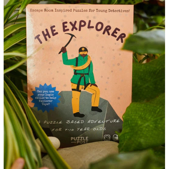 THE EXPLORER - CHILDREN'S ESCAPE ROOM-Fun and Games-PUZZLE POST UK-Coriander