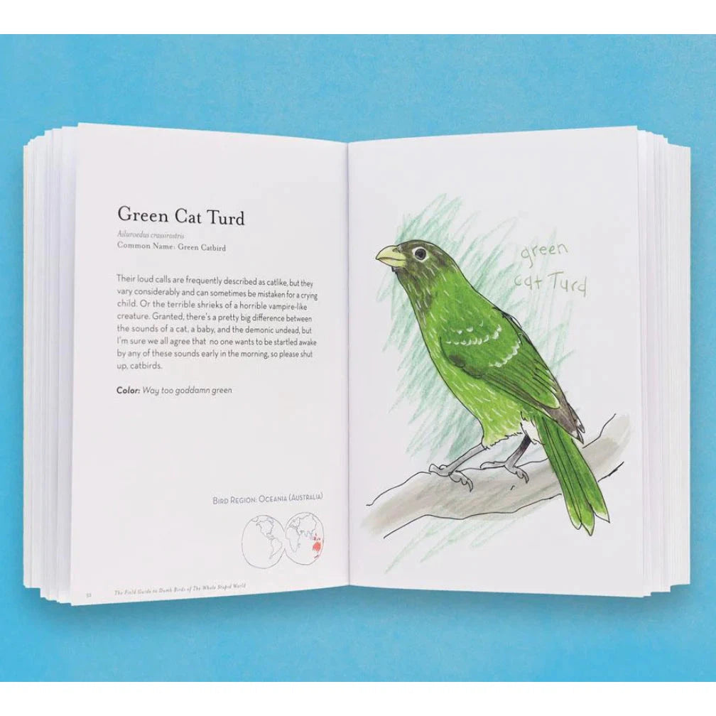 THE FIELD GUIDE to DUMB BIRDS of the WHOLE STUPID WORLD-Books & Stationery-RAINCOAST-Coriander