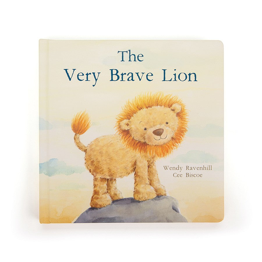 THE VERY BRAVE LION BOOK-Book-JELLYCAT BOOKS-Coriander